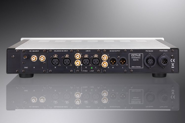 Octave Phono Module — panel tylny