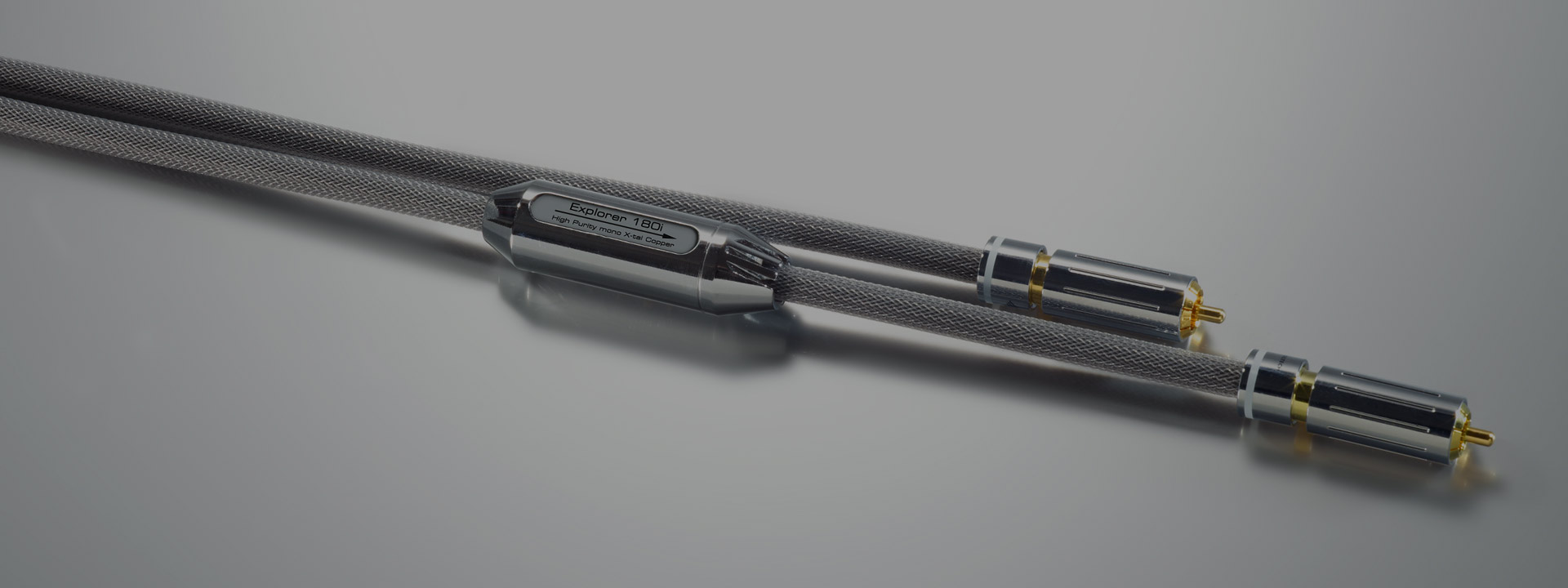 Siltech Explorer 180i — interkonekt z litego srebra, złącza RCA